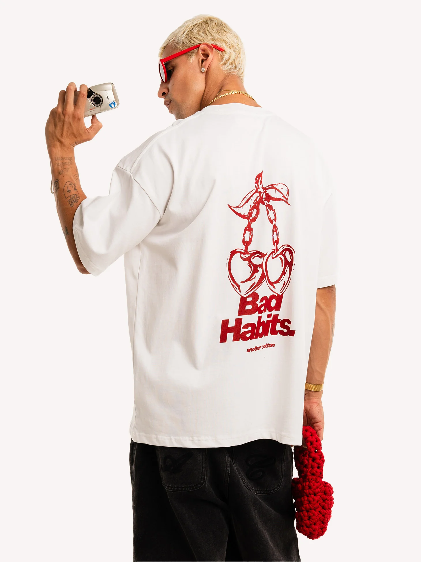 Bad Habits Oversized T-Shirt - Image 6