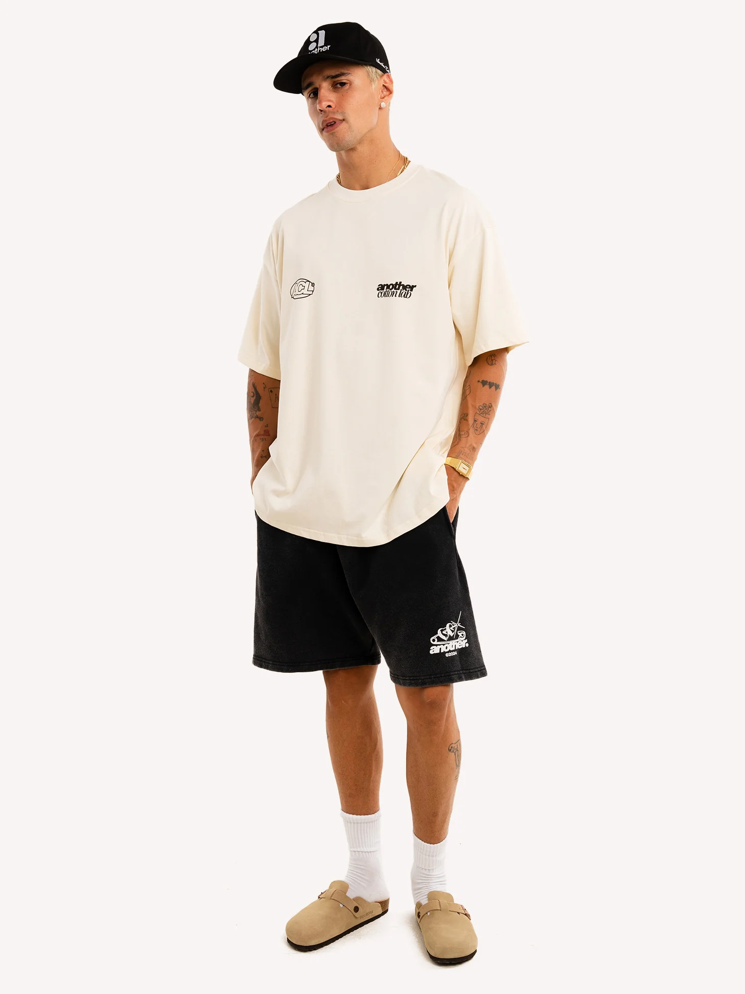 Coffee & Flowers Oversized T-Shirt - Image 3