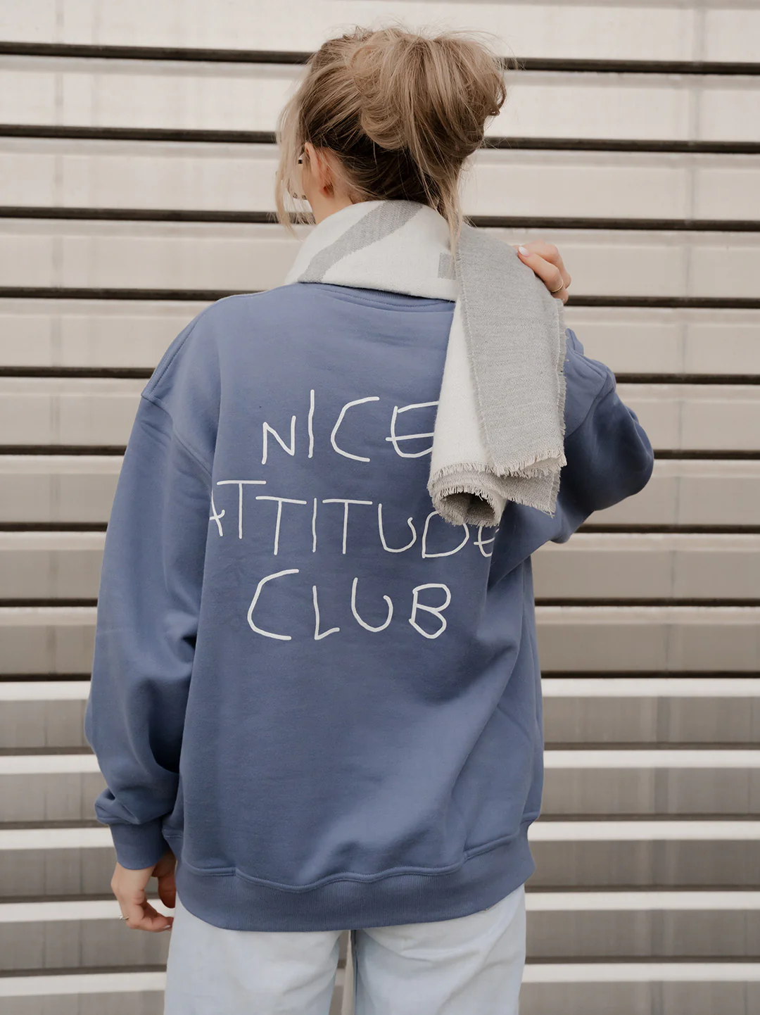 Nice Attitude Heavy Oversize Sweatshirt - Image 2