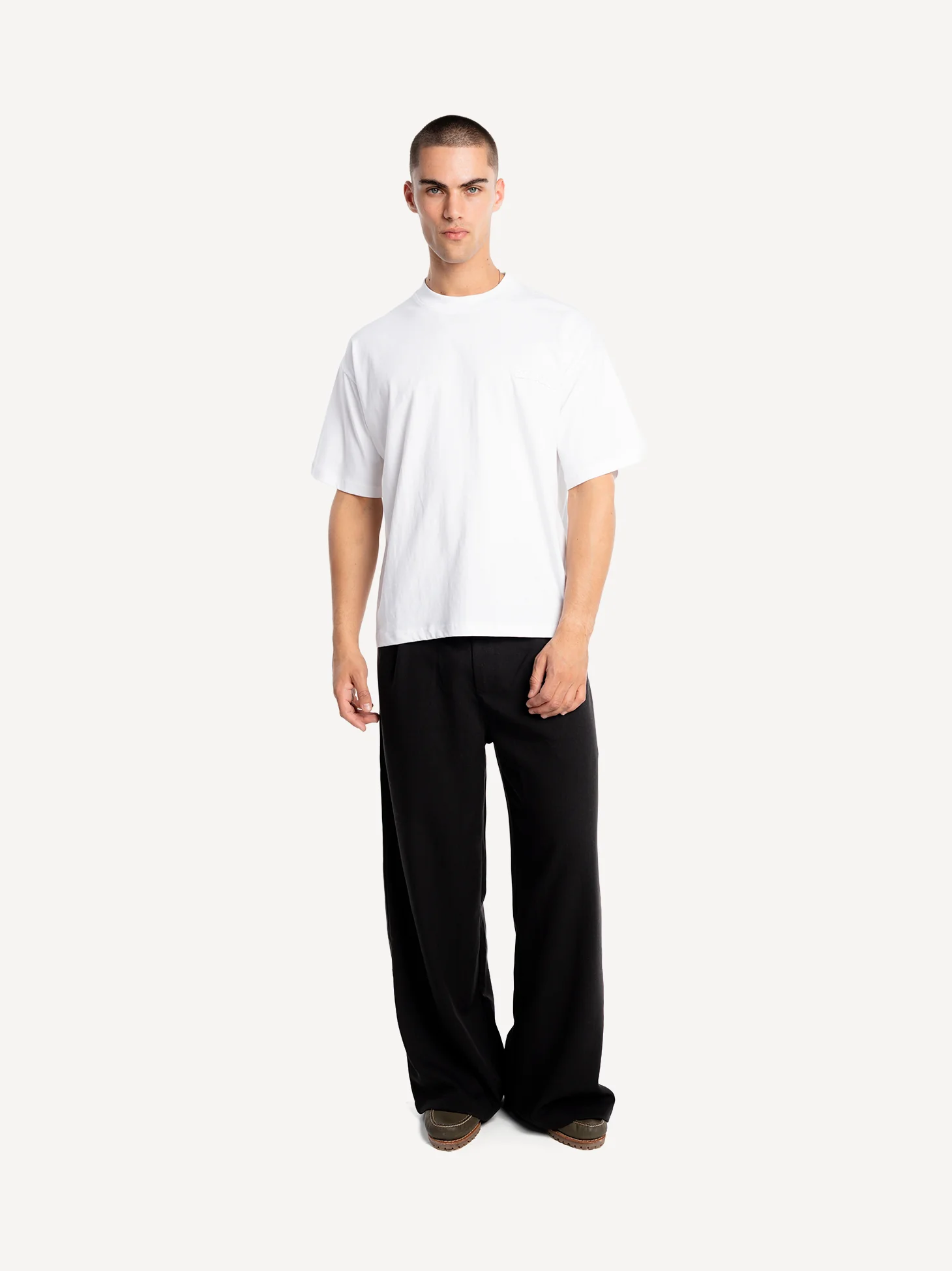 Pleated Loose Fit Pants - Image 7