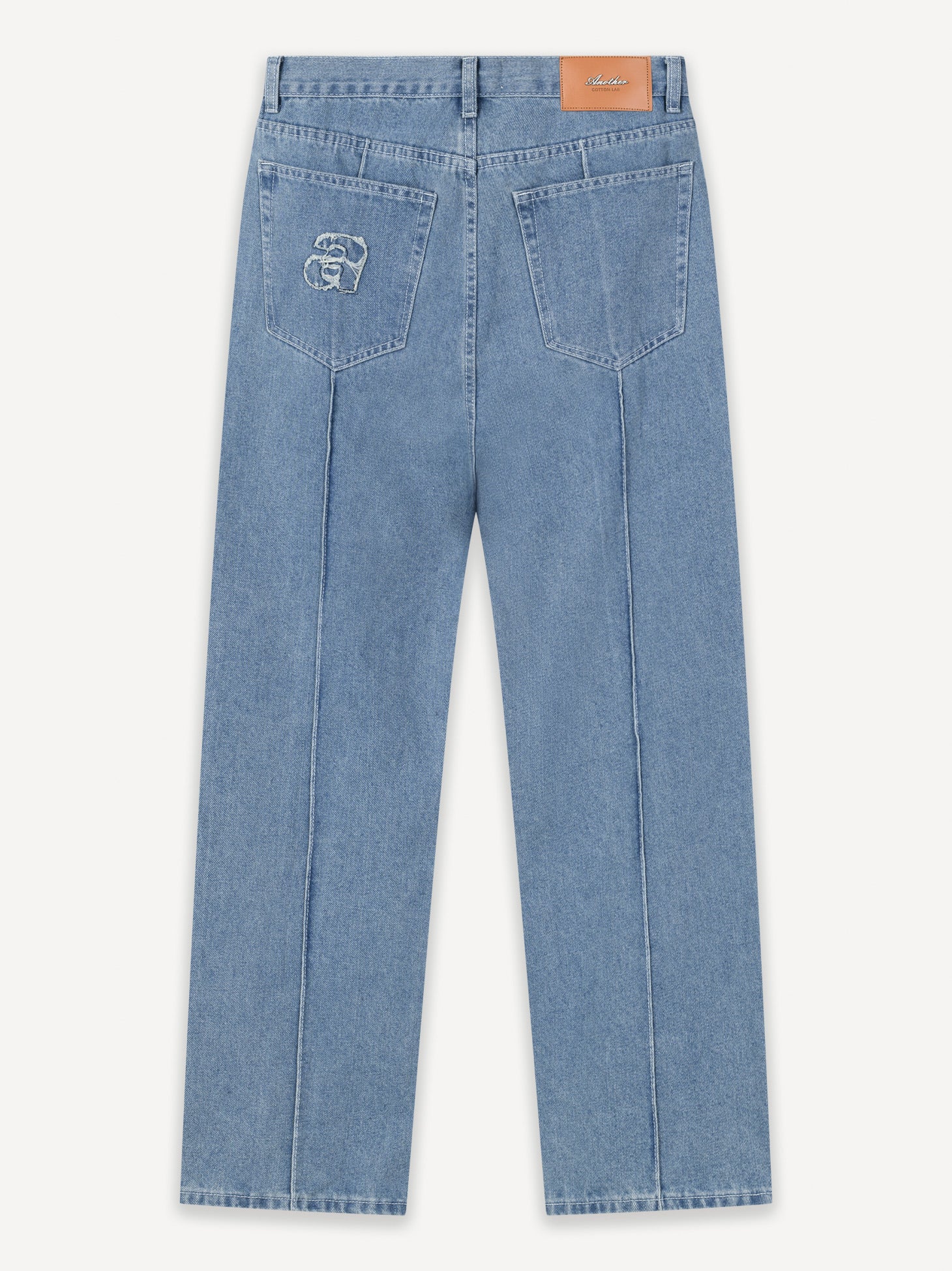 Pleated Wide Fit Jeans - Image 2