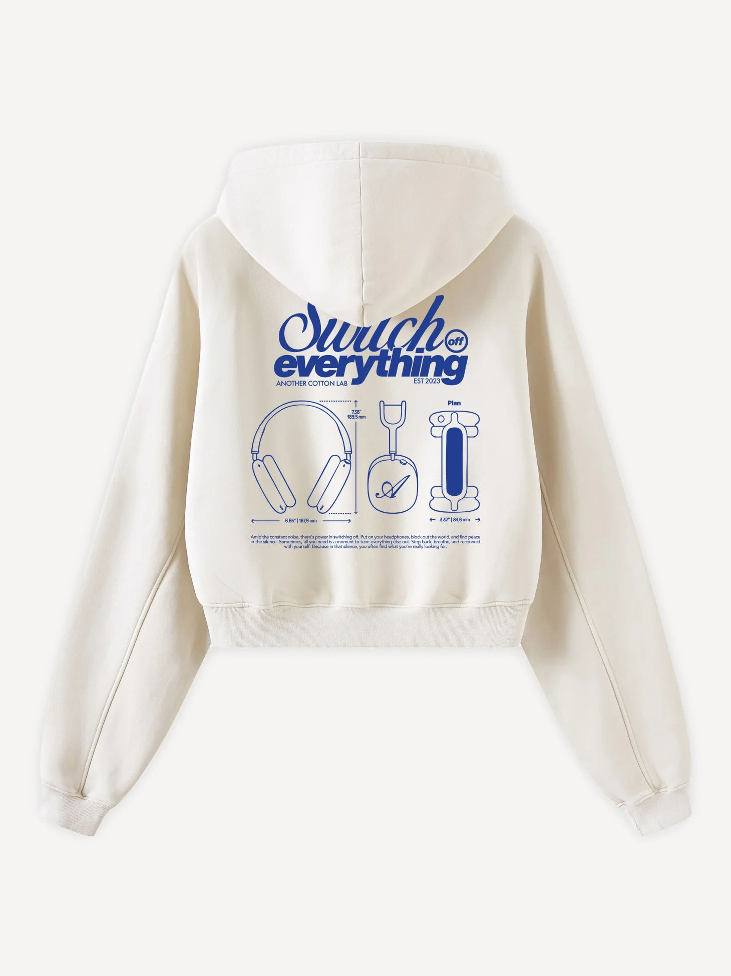 Pods Cropped Hoodie